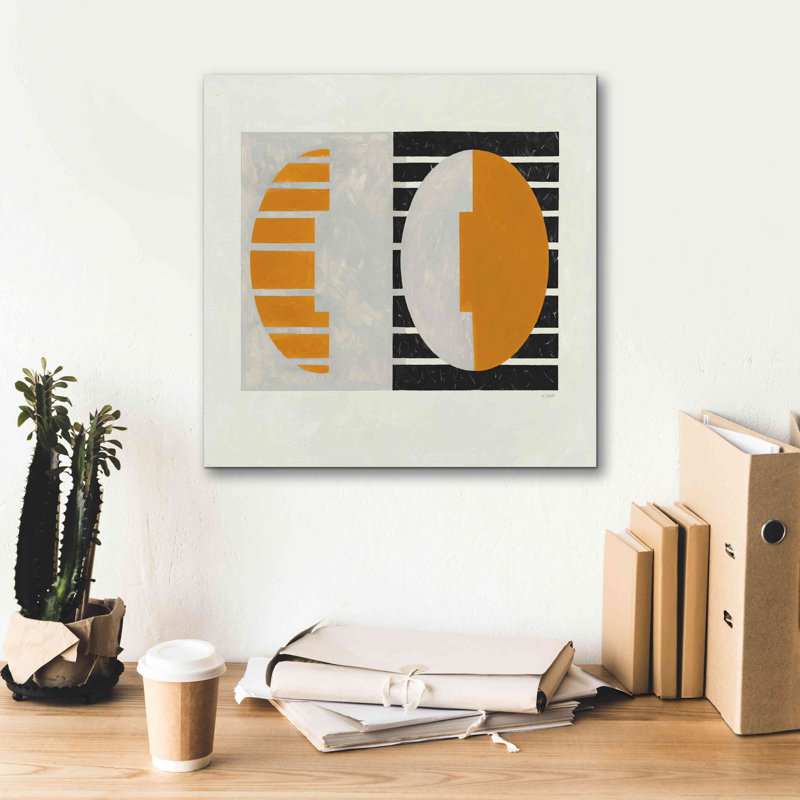  «Latitude V2» par Mike Schick, estampe numérique sur toile, 18 po x 18 po