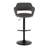 Lake Adjustable Bar Stools with Rounded T Footrest-101096478