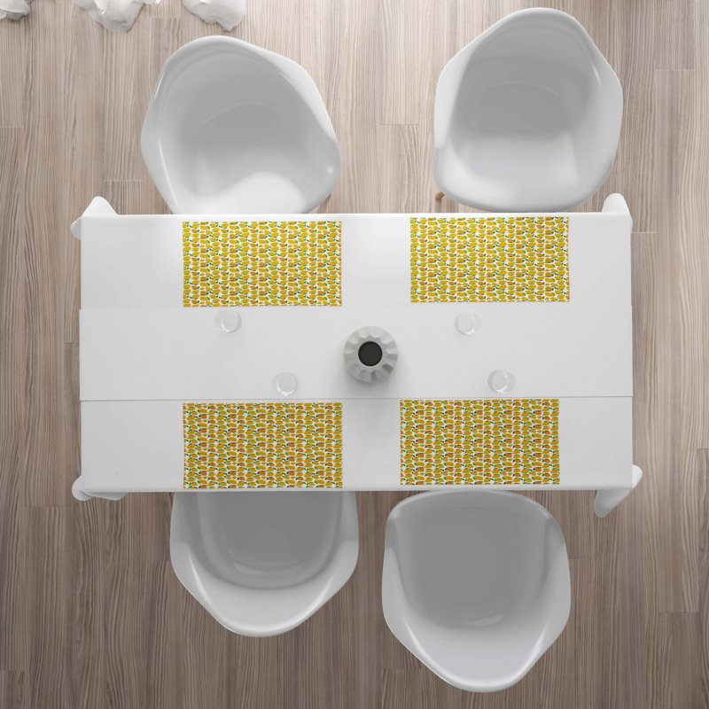 Polyester Food & Drink Rectangle Placemat