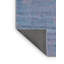 Tapis bleu à motif floral Ensembles-1604142202