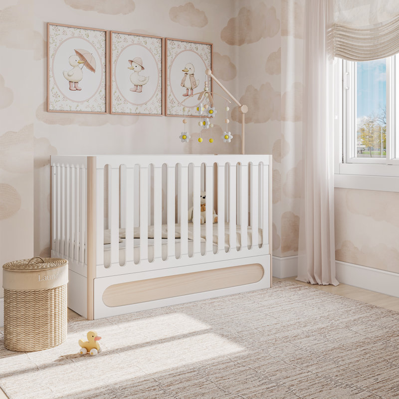 Lulla & Lulli Crib, White