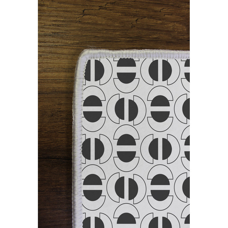 Soft & Durable Area Rug, 5.2 x 7.5 Feet, 100% Polyester, 650 g/m², 0.3 in Pile Height | Non-Slip PVC Dot Underside | Machine Washable, 3D Digital Print | Perfect for Living Room, Bedroom & Office Decor