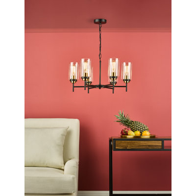 6 - Light Satin Black Pendant