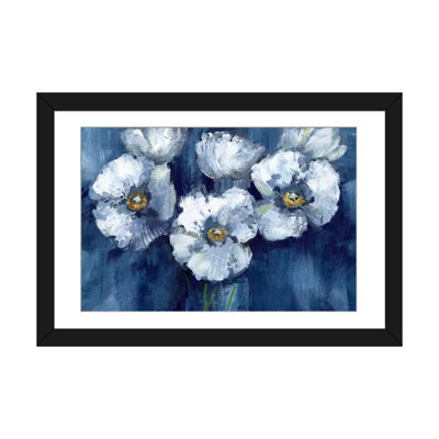 Blooming Poppies par Nan - Estampe numérique sur toile tendue avec châssis