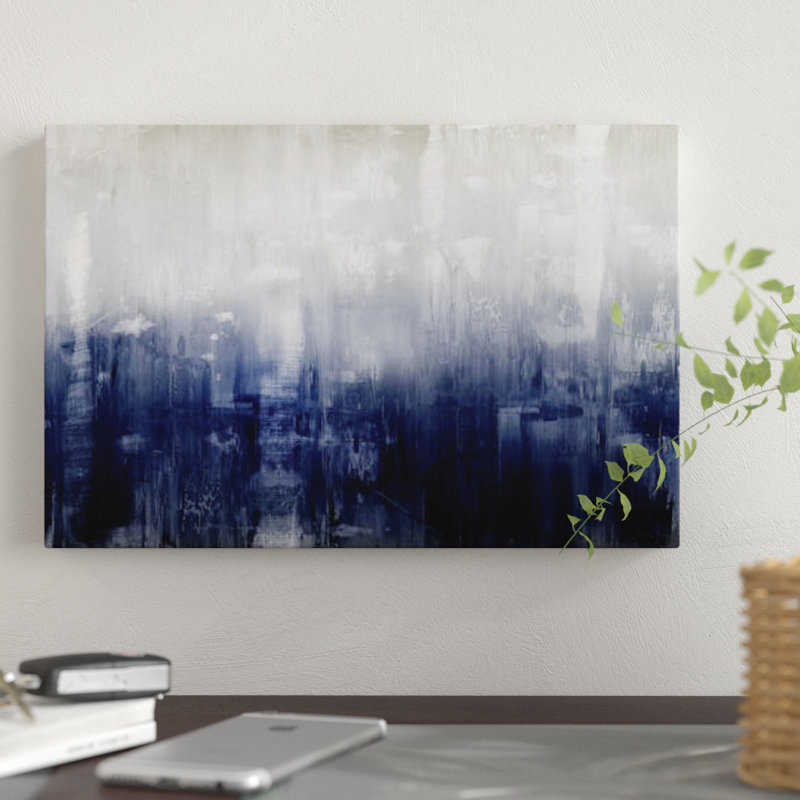«Textural», impression sur toile, H 8 po x l 12 po x P 0,75 po, Pas de tapis, Toile tendue