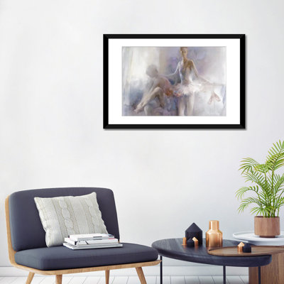 «Ballerinas», reproduction sur toile