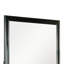 Miroir Leeara au fini noir