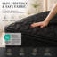 Matelas hybride en mousse mémoire et gel de fermeté moyenne de 14 pouces avec CertiPUR-US-144399525