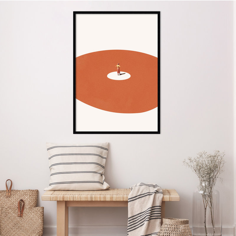 Confidence by Maarten Leon, Black, 29" W x 41" H
