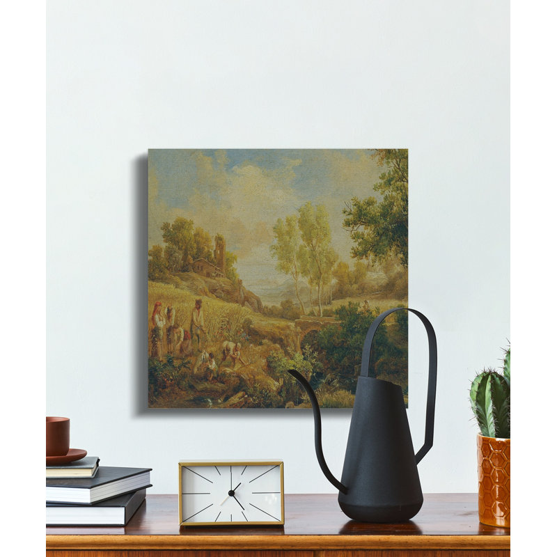Menomonie 1 Piece Wrapped Canvas Wall Art Set, 6x6