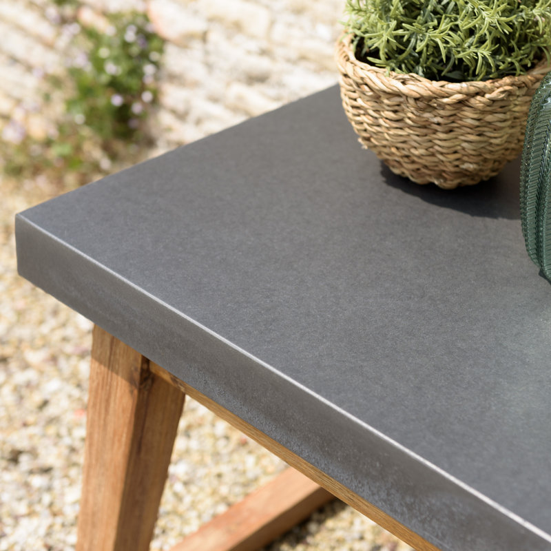 Akil Rectangular Outdoor Side Table , 50cm cm W 40cm cm D