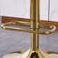 Swivel Upholstered Velvet Adjustable Height Bar Stool-2108636924-2108636927