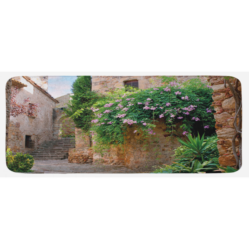 Tapis de cuisine paysage