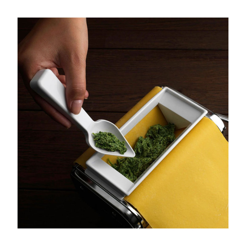 Accessoire de coupe-pâtes Marcato Atlas Ravioli, fabriqué en Italie, fonctionne avec une machine à pâtes Atlas 150