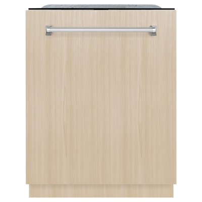 ZLINE 24 in. Monument Series 3rd Rack Dishwasher with Auto Door Open Drying, 44dBa, Panel Ready