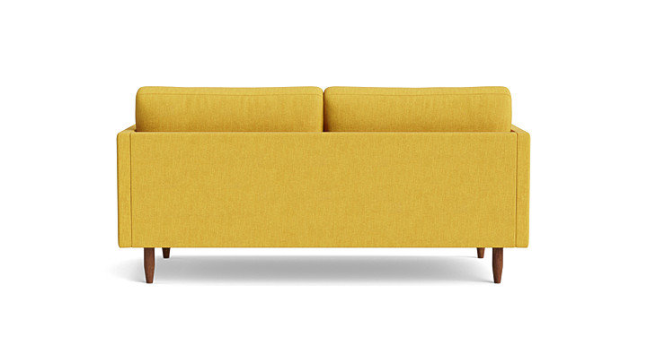 Skinny Fat Loveseat (70"), 70" W, Performance Weave - Snow