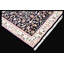 Hand-Knotted High-Quality Black and Beige Runner