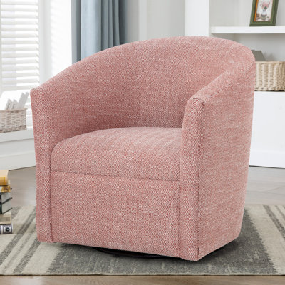 Fauteuil pivotant Construction, coussin de siège rouge