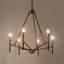 6 - Light Dimmable Sphere Chandelier