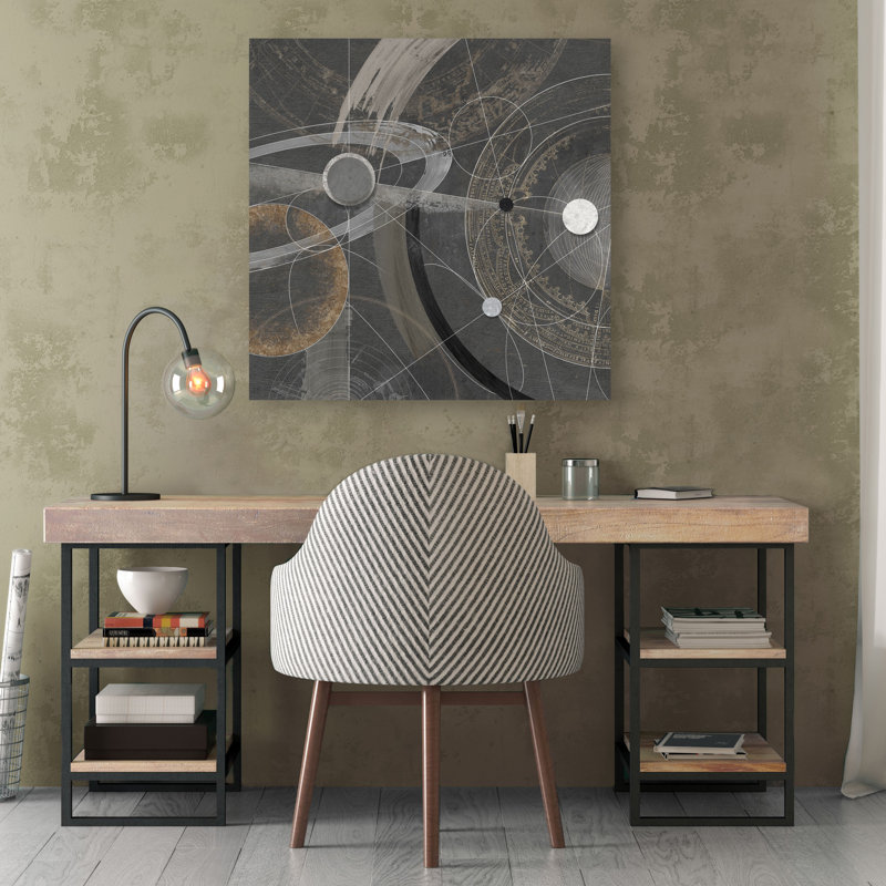Orbitale II 1 Piece Wrapped Canvas Wall Art, 70cm H x 70cm W x 4cm D