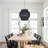 1 - Light Matte Black Geometric Pendant-806224401