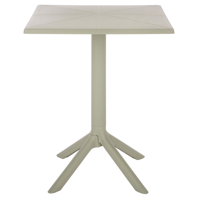 Azalaya Square Bistro Table, Green
