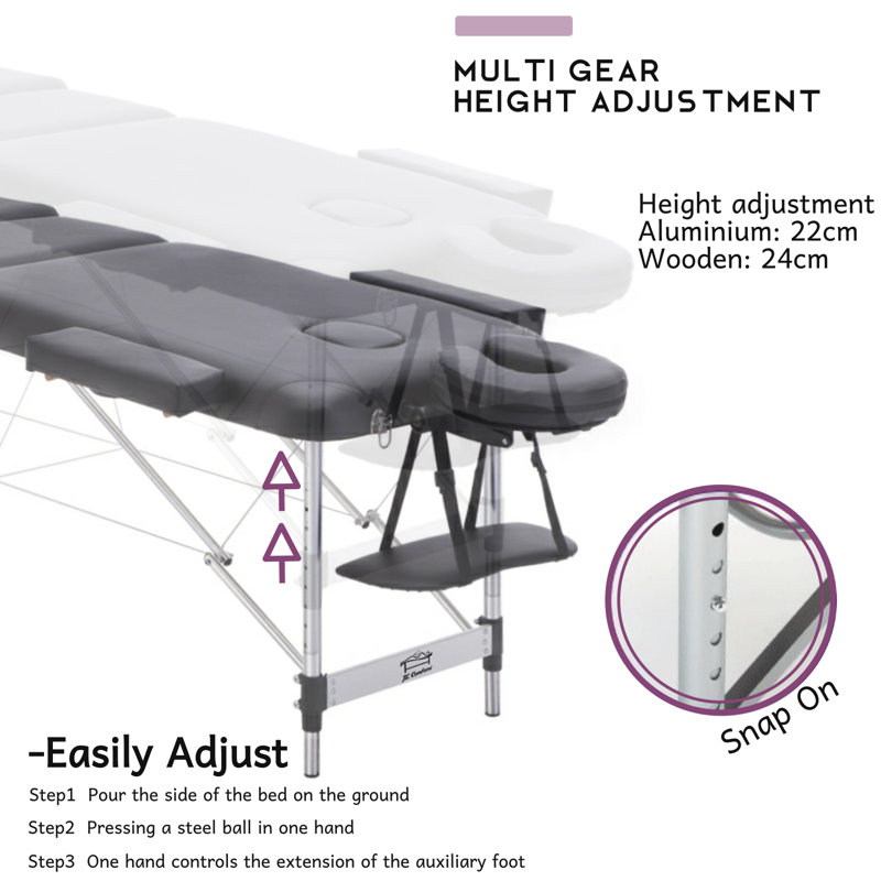 Adjustable Folding Table