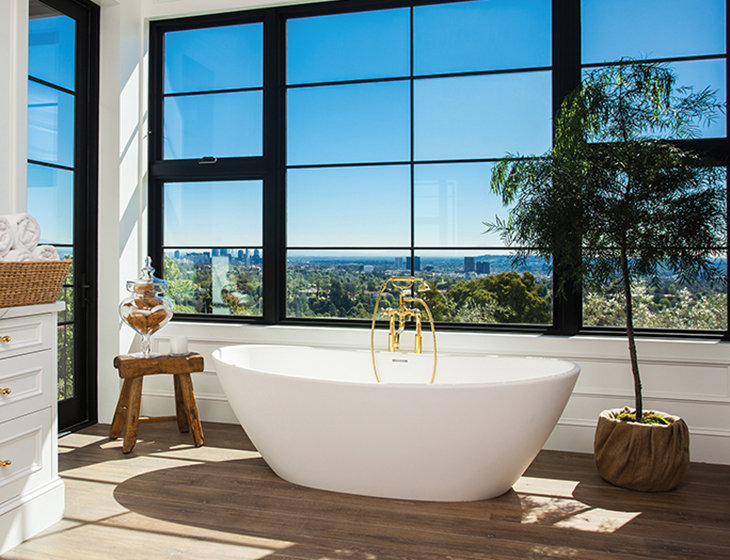 Elise 63" Freestanding Soaking Tub