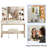 3 Lighting Modes With Adjustable Brightness, Dressing Table Set With Power Outlet And Cushioned Stool With Mirror And Light, 2 Drawers And 6 Storage Shelves For Make-Up Dresser