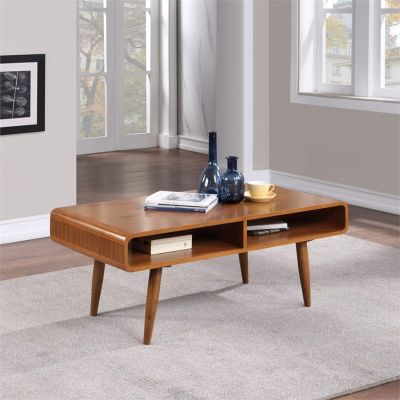 Table basse en bois avec noyer riche Pembrely Row