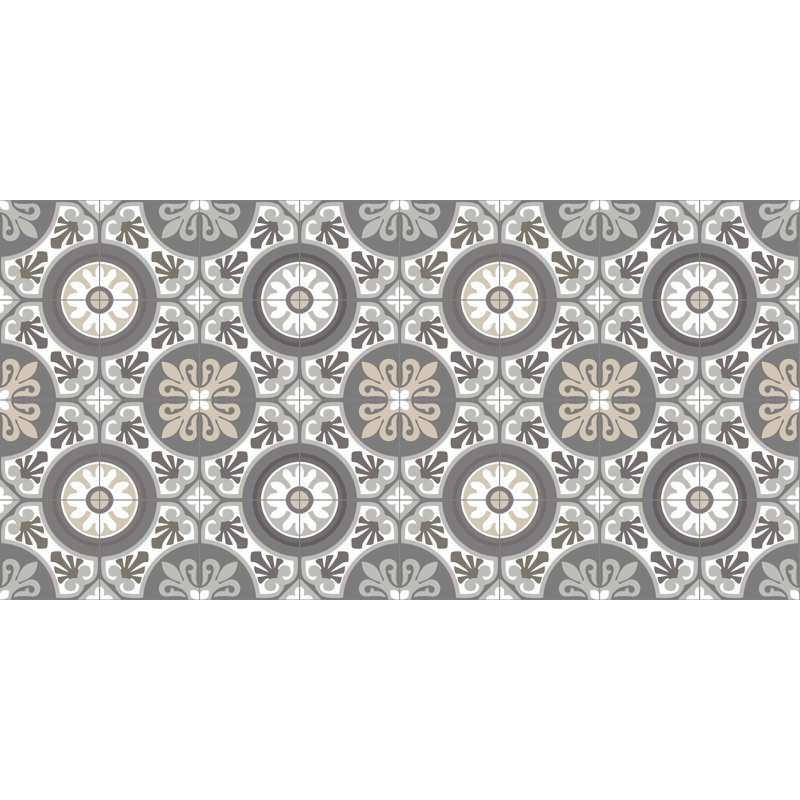 Amel Argyle Water Resistant Non-Skid Kitchen Mat, 190cm H x 67cm W x 190cm L