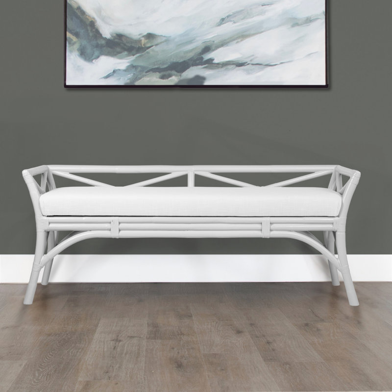 Charlotte Bench, White