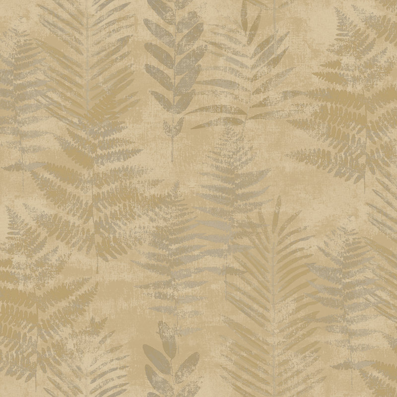 Papier peint Fern Fernon, Tan