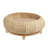Sleeping in the Bowl Cat Bed, Hand-Woven Cat Nest With Soft Cushion And Non-slip Base-33619083