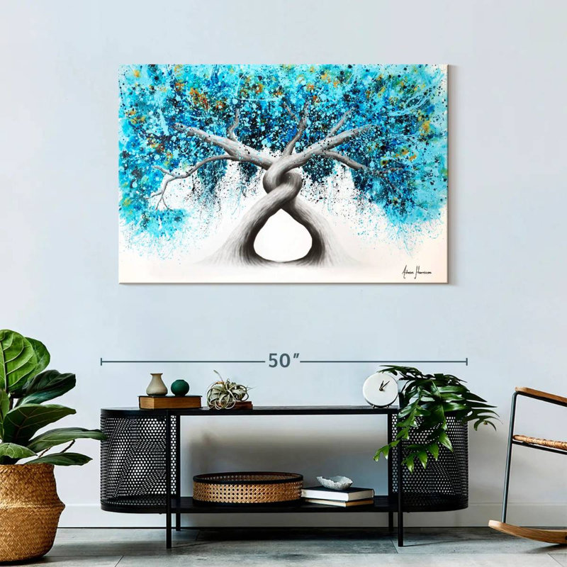 Harnek torsadant des arbres récifaux, H 30 po x l 45 po