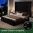 Modern Upholstered Platform Bed Frame, No Box Spring Required-638728420-638728442