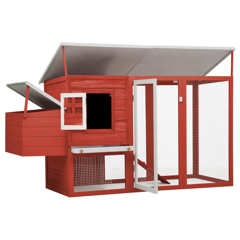 Demitrice petit animal, Rouge / blanc