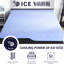 Très grand matelas avec matelas en mousse de refroidissement et système de ressorts de 12 po, très grand, offrant des ressorts en latex relaxants