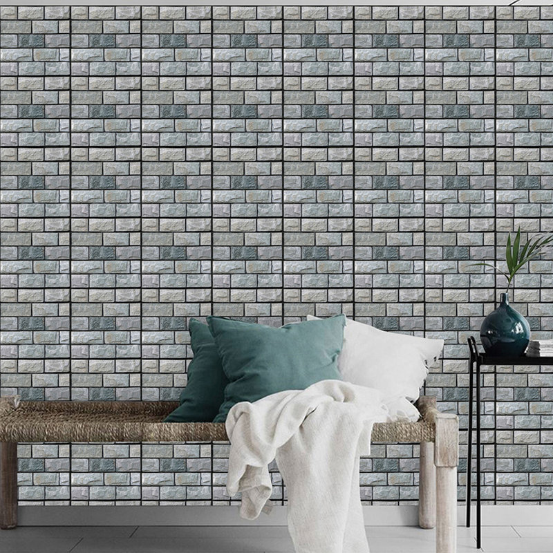 10Pcs Self-Adhesive Wall Tile Stickers