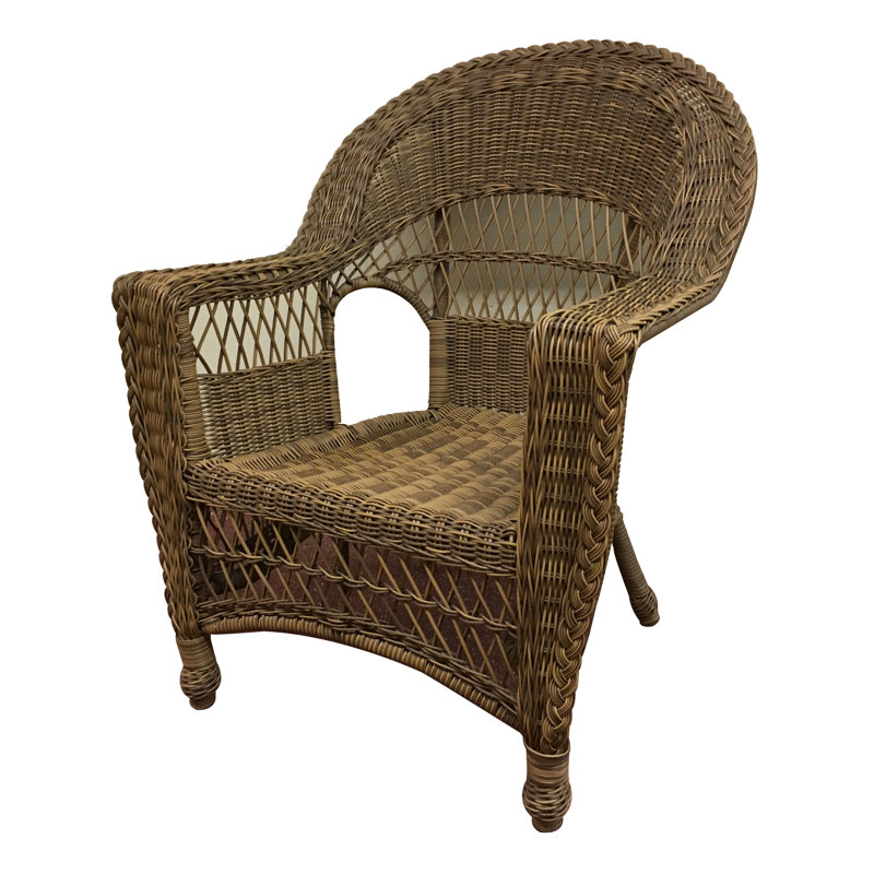 Chaise de patio Camacho, Naturel