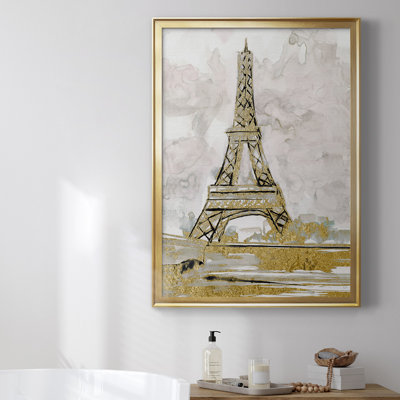 " Eiffel Tower Glitz " Painting Print
