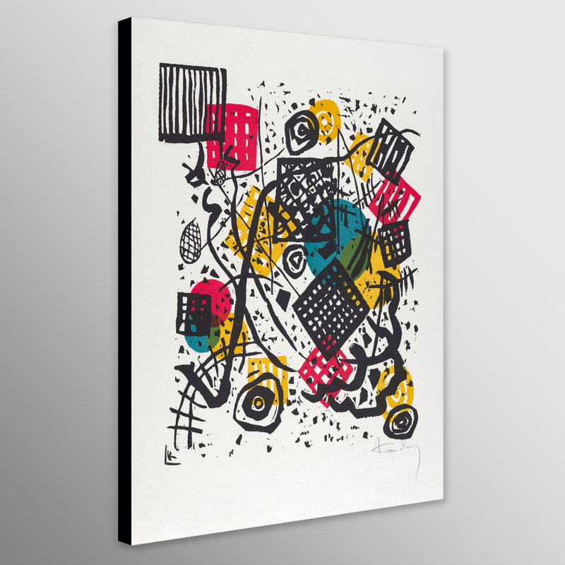 Small Worlds by Wassily Kandinsky - Wrapped Canvas Print, 81" H x 61" W