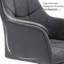 Zaha 47cm H Upholstered Metal Armchair-1075595645-1113585697