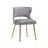 Khanya 19.75'' H Velvet Upholstered Oak Side Chair-1332638761