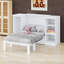 Lit escamotable avec tablettes et garde-robe Murphy