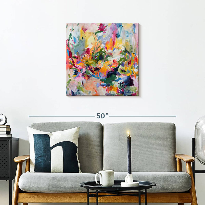 Avery In The Springtime, 24" H x 24" W