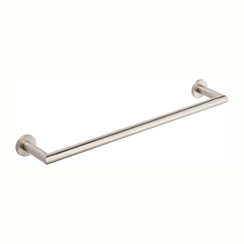 Kubic 1 Wall Mounted Towel Bar, Satin Nickel