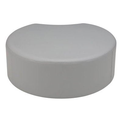 Pro Series Upholstered Crescent Ottoman 12" Height