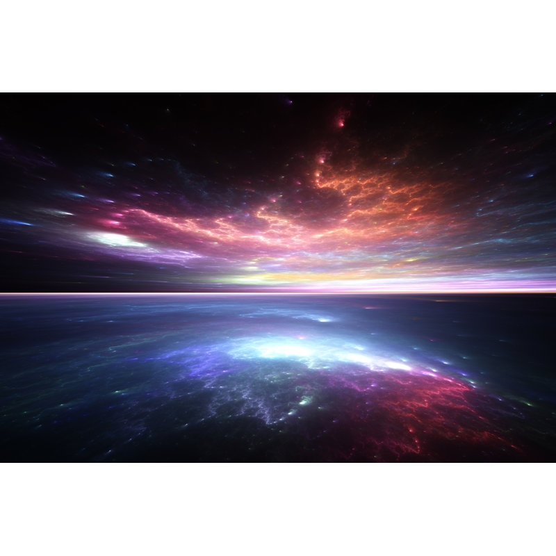 Sea And Sky - Wrapped Canvas Print, 81cm H x 122cm W x 3.8cm D