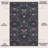 Primrose Art Nouveau Floral Border Machine-Washable Rug-123056222-123056218